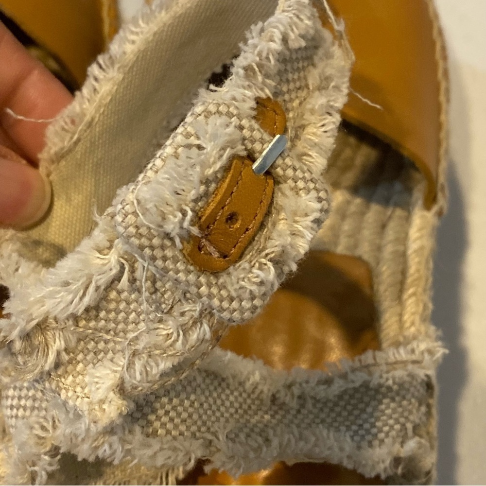 ZARA Platform Espadrilles Sandal Tan - Picture 13 of 16